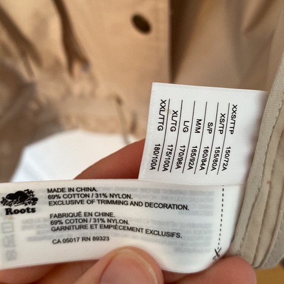 Roots Beige Cotton Military Utility Jacket - Picture 8 of 8